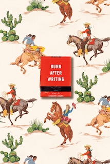 Couverture_Burn After Writing (cowgirl)