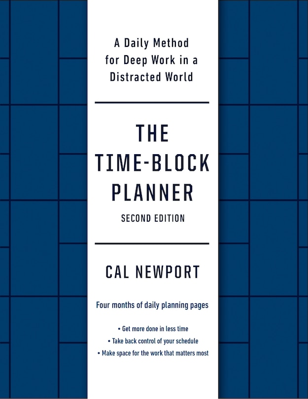 Couverture_The Time-Block Planner (Second Edition)