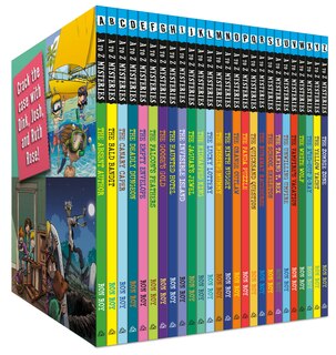 Front cover_A To Z Mysteries Boxed Set: Every Mystery From A To Z!