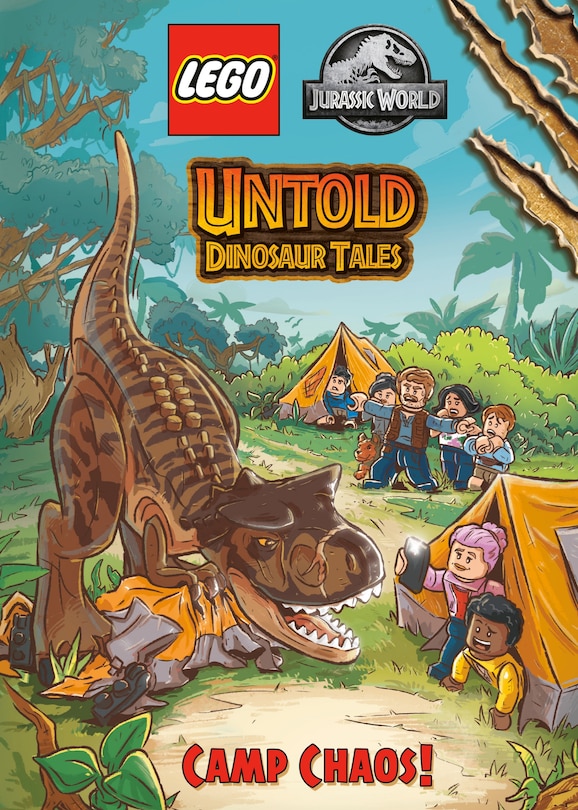Couverture_Untold Dinosaur Tales #2: Camp Chaos! (lego Jurassic World)