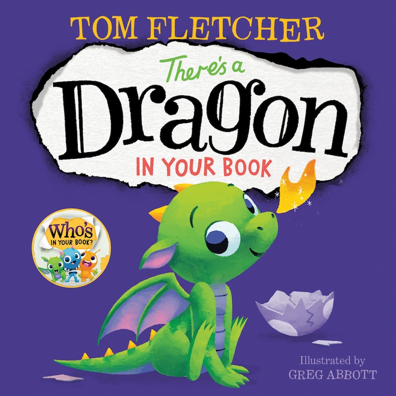 Front cover_There's A Dragon In Your Book