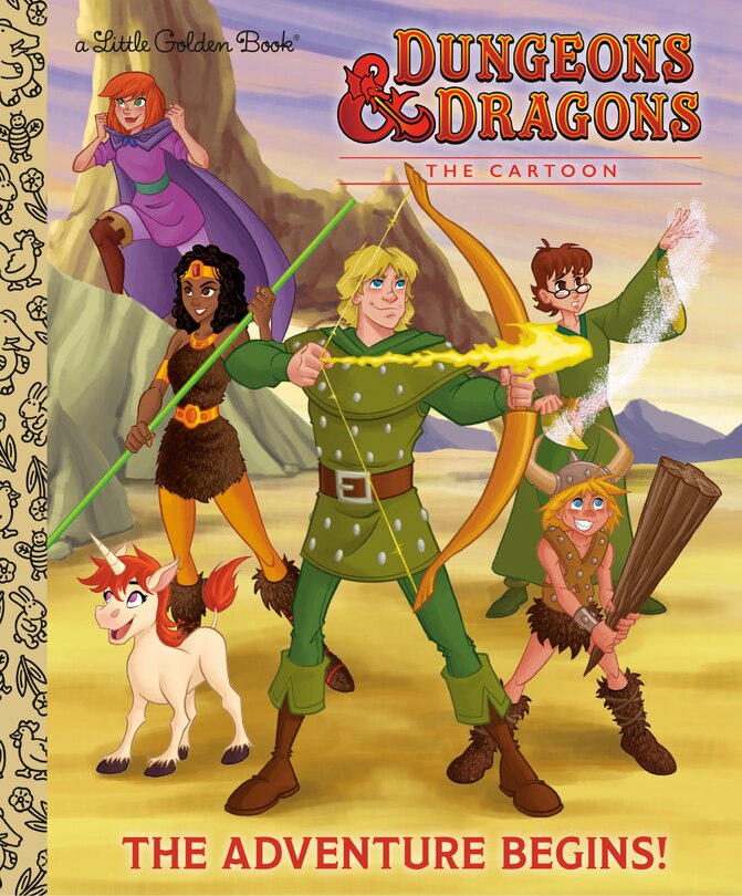 Front cover_The Adventure Begins! (Dungeons & Dragons)