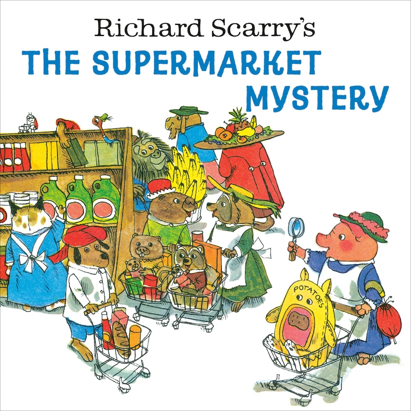 Front cover_Richard Scarry's The Supermarket Mystery