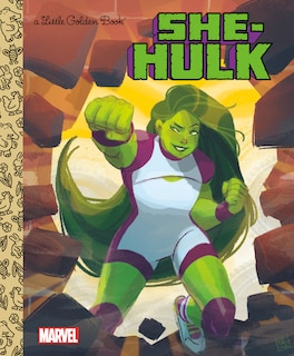 Front cover_She-Hulk Little Golden Book (Marvel)