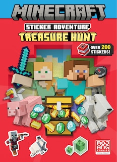 Front cover_Minecraft Sticker Adventure: Treasure Hunt (Minecraft)