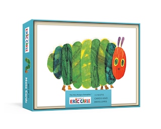 Front cover_The Very Hungry Caterpillar: 12 Note Cards and Envelopes