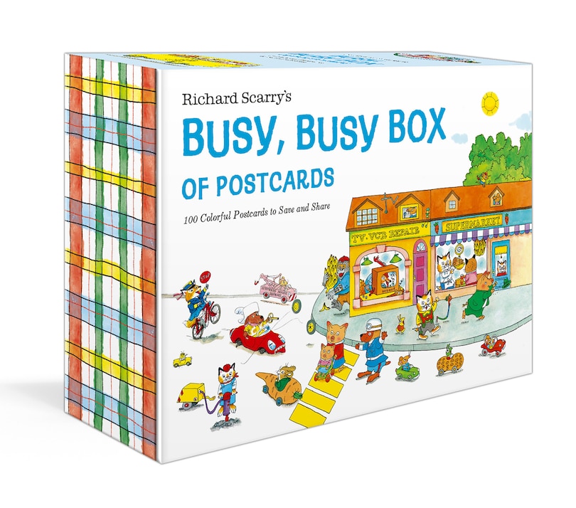 Front cover_Richard Scarry's Busy, Busy Box of Postcards