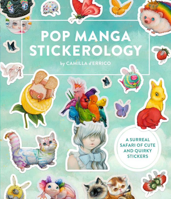 Couverture_Pop Manga Stickerology