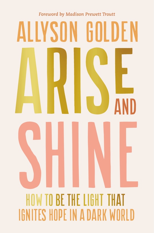 Front cover_Arise and Shine