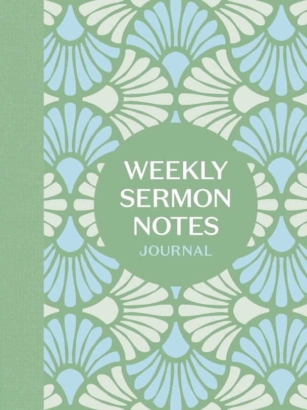 Front cover_Weekly Sermon Notes Journal