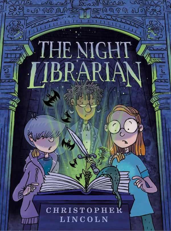 Couverture_The Night Librarian: A Graphic Novel