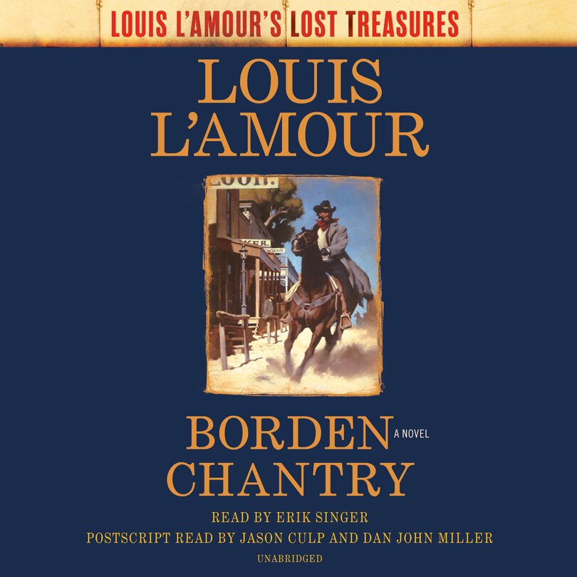 Front cover_Borden Chantry (louis L'amour's Lost Treasures)