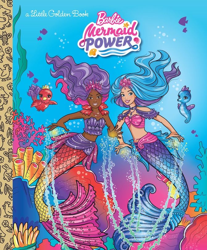 Front cover_Barbie Mermaid Power Little Golden Book (barbie)