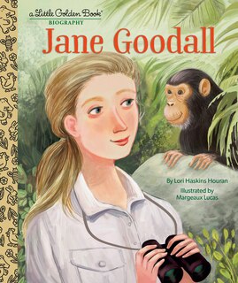 Front cover_Jane Goodall: A Little Golden Book Biography