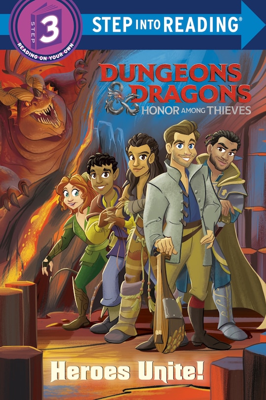 Front cover_Heroes Unite! (Dungeons & Dragons: Honor Among Thieves)