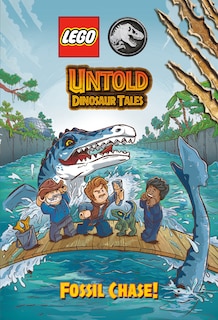 Front cover_Untold Dinosaur Tales #3: Fossil Chase! (LEGO Jurassic World)