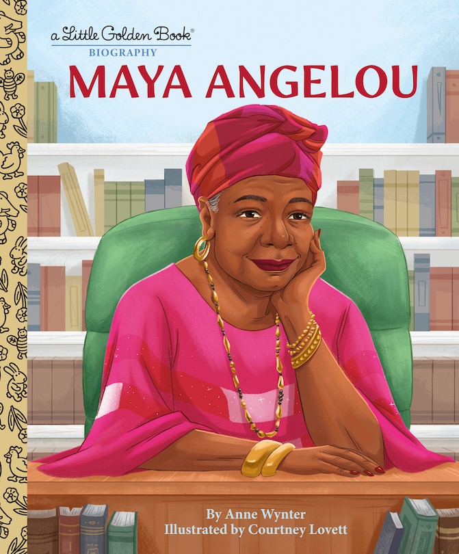 Front cover_Maya Angelou: A Little Golden Book Biography