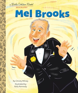 Front cover_Mel Brooks: A Little Golden Book Biography