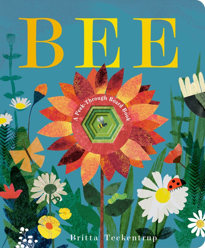 Front cover_Bee: A Peek-Through Board Book