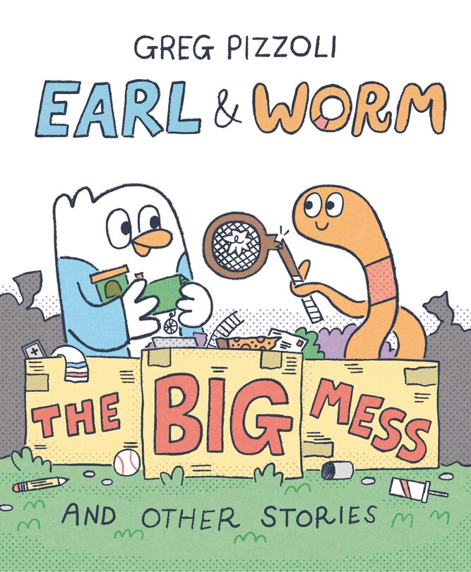 Front cover_Earl & Worm #2: The Big Mess and Other Stories