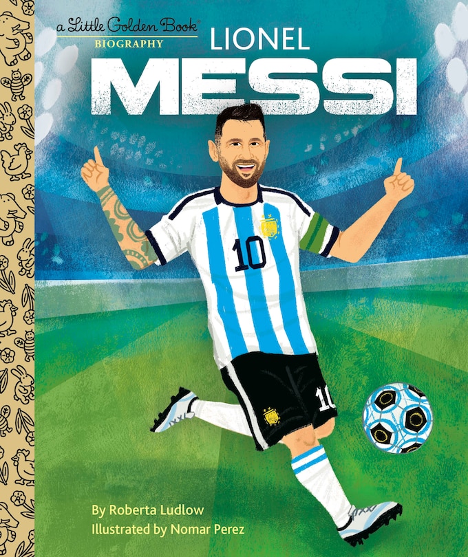 Couverture_Lionel Messi A Little Golden Book Biography