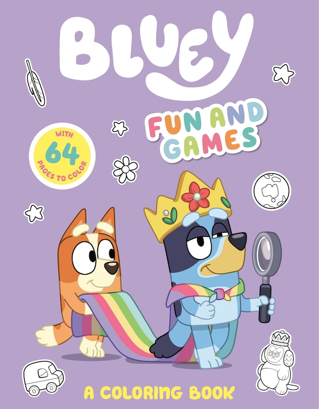 Front cover_Bluey: Fun and Games: A Coloring Book