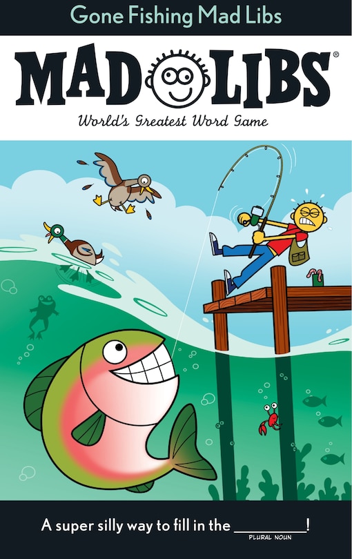 Front cover_Gone Fishing Mad Libs
