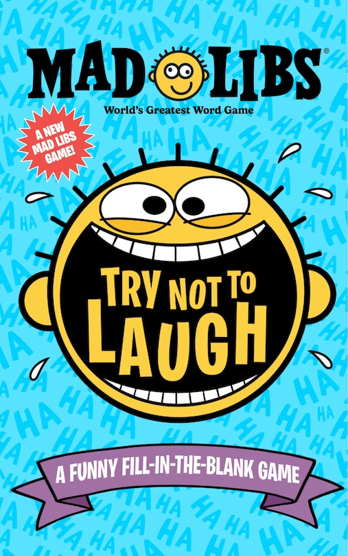 Front cover_Try Not to Laugh Mad Libs