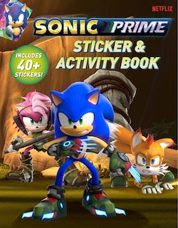 Couverture_Sonic Prime Sticker & Activity Book