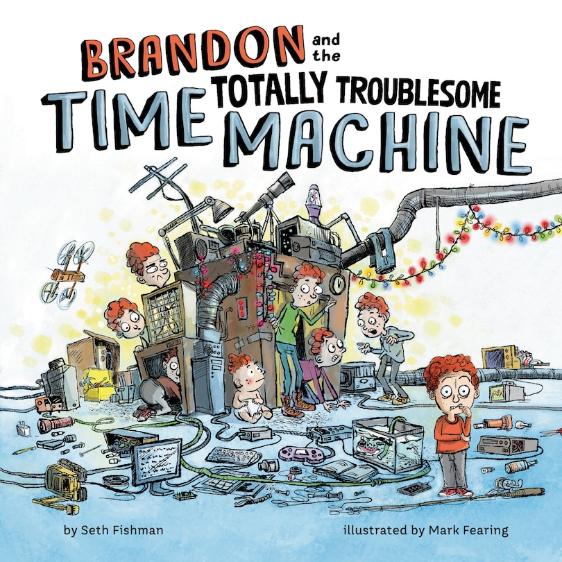 Front cover_Brandon and the Totally Troublesome Time Machine