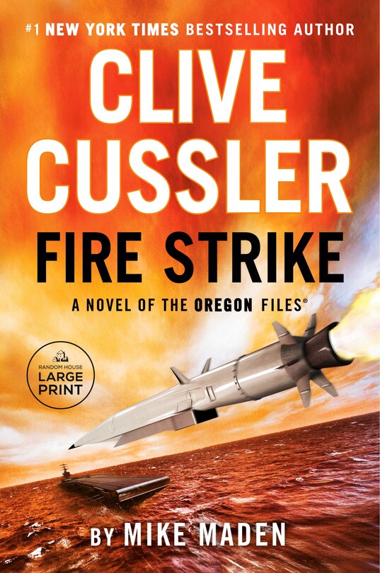 Front cover_Clive Cussler Fire Strike