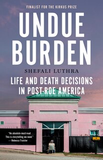 Front cover_Undue Burden