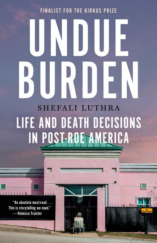 Front cover_Undue Burden