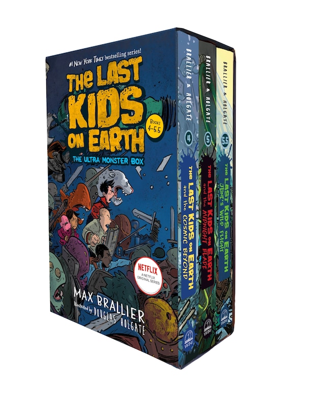 Front cover_The Last Kids on Earth: The Ultra Monster Box (books 4, 5, 5.5)