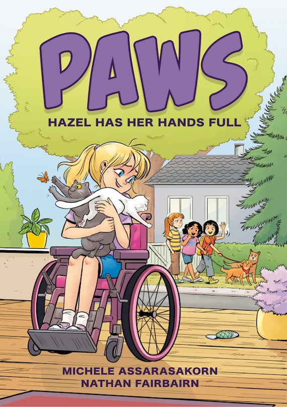 Front cover_PAWS: Hazel Has Her Hands Full