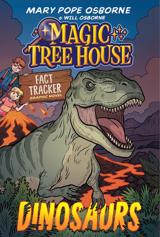 Front cover_Magic Tree House Fact Tracker Graphic Novel: Dinosaurs