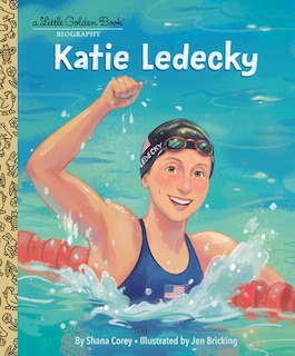 Front cover_Katie Ledecky: A Little Golden Book Biography