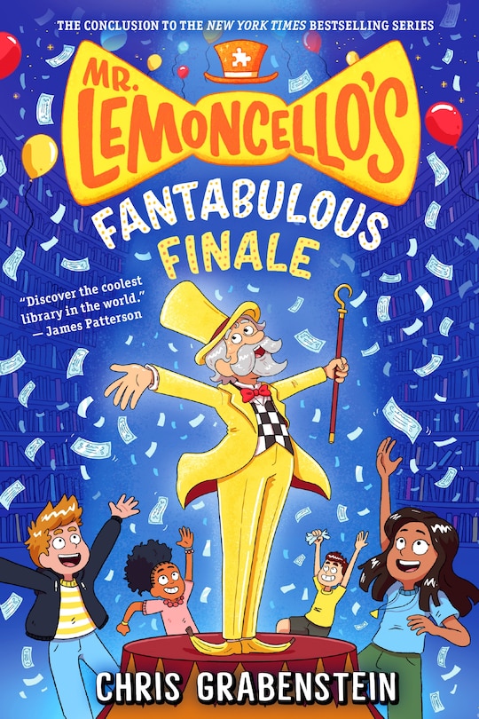 Front cover_Mr. Lemoncello's Fantabulous Finale