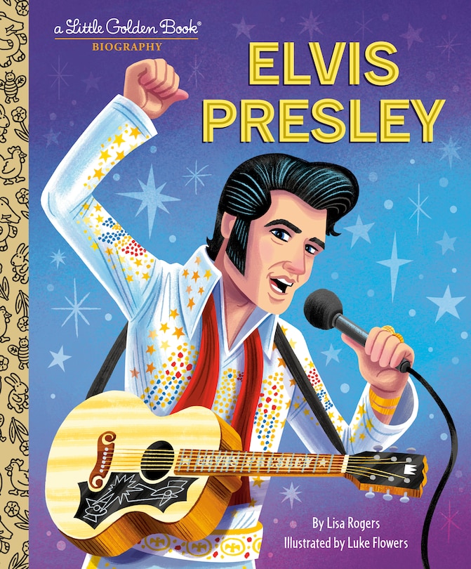 Front cover_Elvis Presley: A Little Golden Book Biography