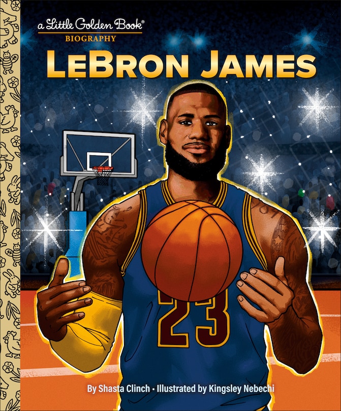 Front cover_LeBron James: A Little Golden Book Biography