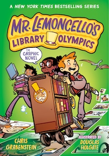 Front cover_Mr. Lemoncello's Library Olympics: The Graphic Novel