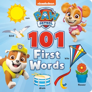 Front cover_PAW Patrol 101 First Words (PAW Patrol)
