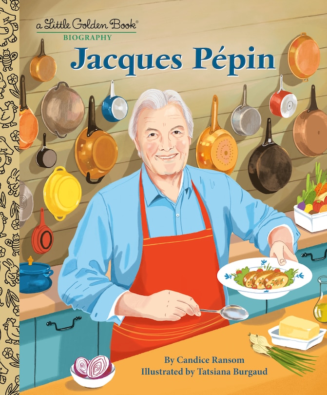 Couverture_Jacques Pépin: A Little Golden Book Biography