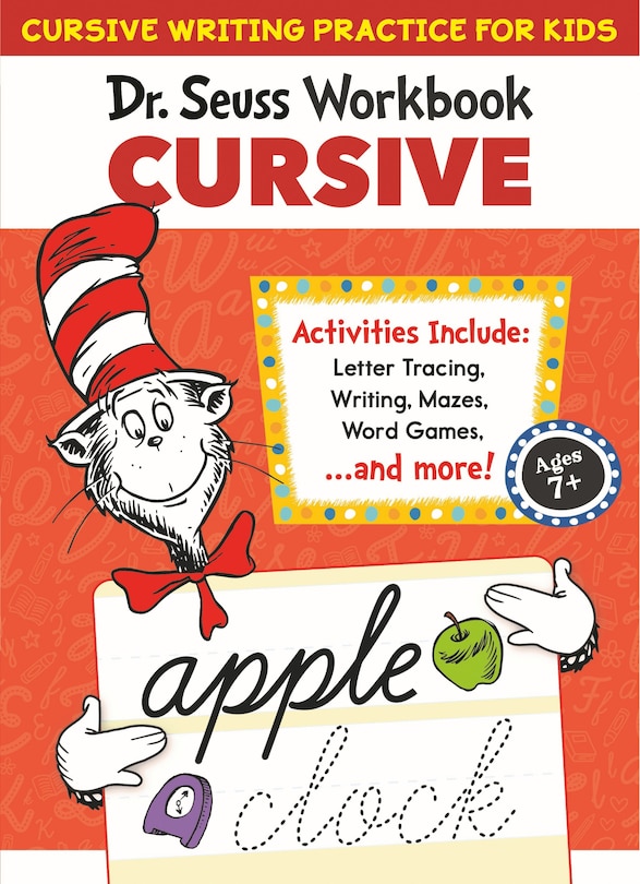 Front cover_Dr. Seuss Cursive Workbook