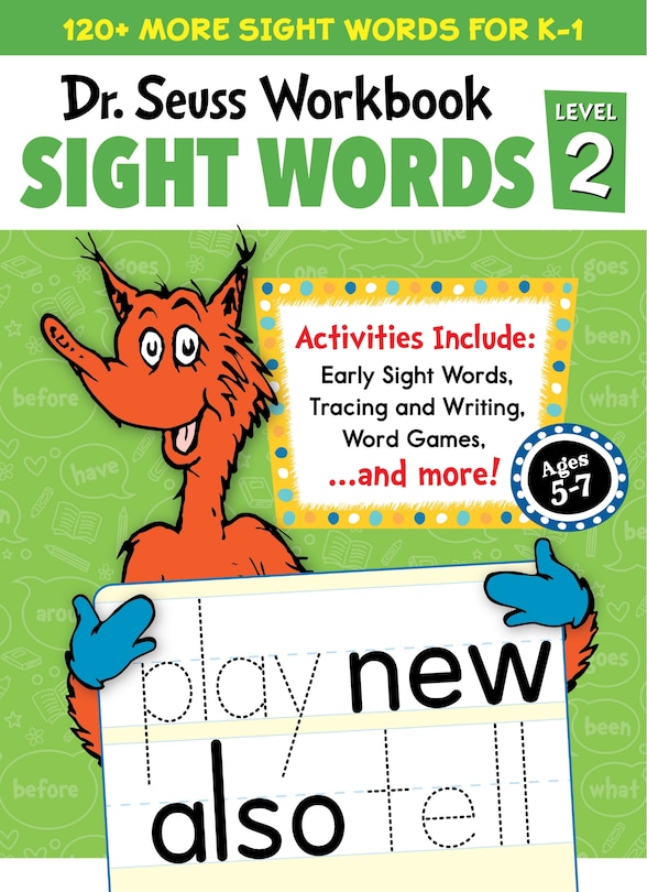 Couverture_Dr. Seuss Sight Words Level 2 Workbook