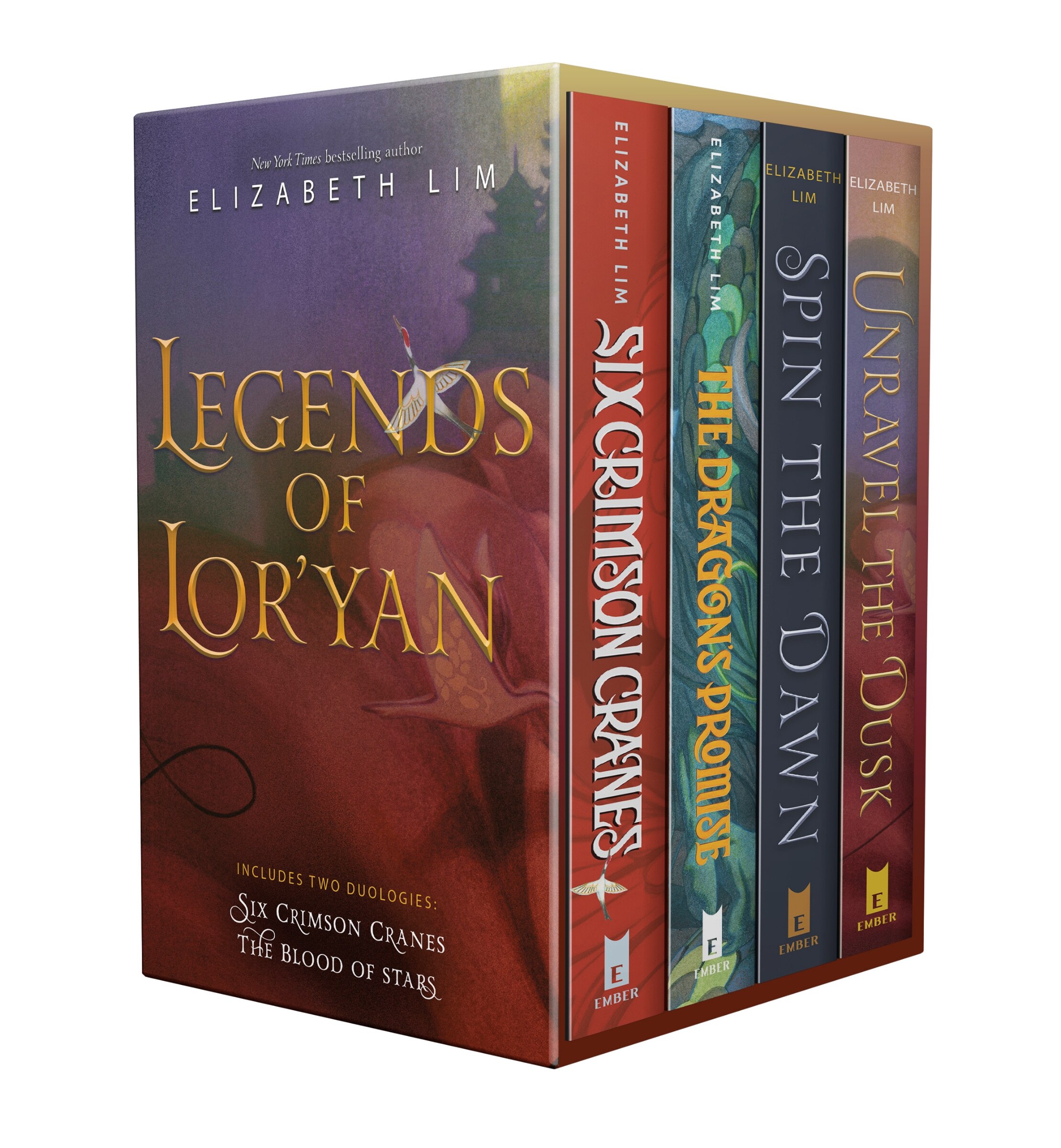 Legends Of Lor'yan 4-book Boxed Set: Six Crimson Cranes; The