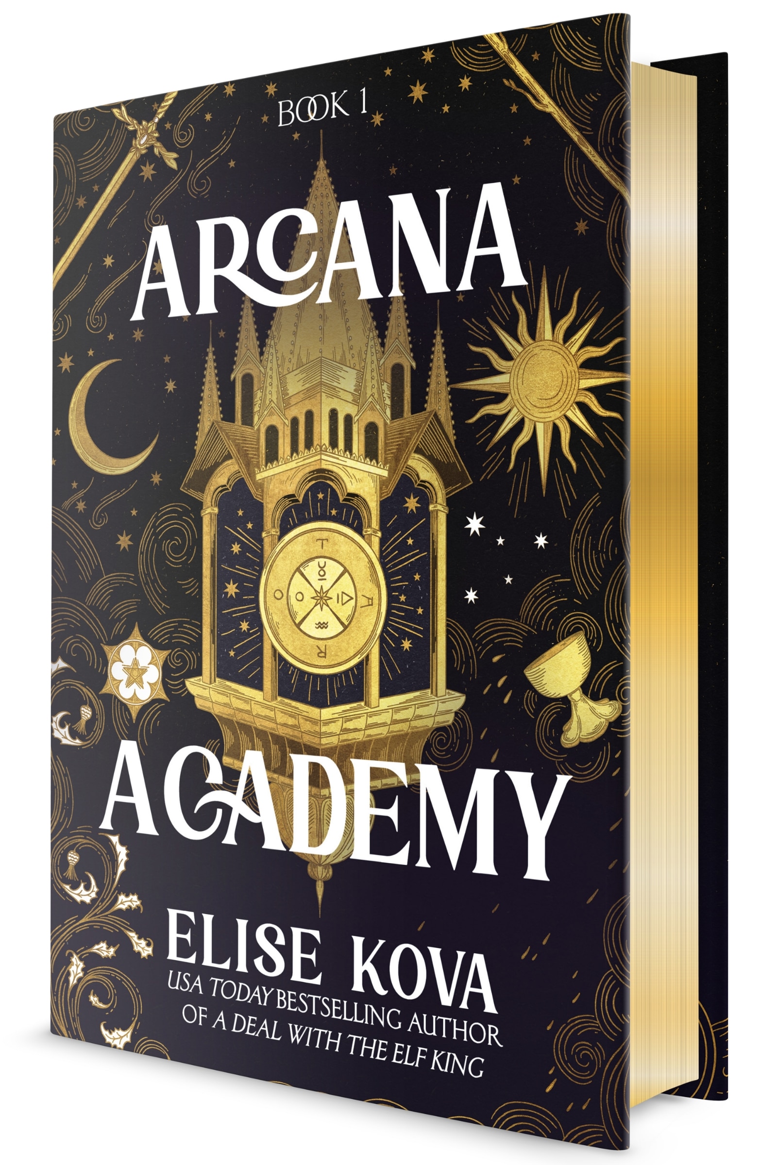Arcana Academy Book By Elise Kova, ('tc') | Indigo