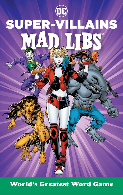 Couverture_DC Super-Villains Mad Libs