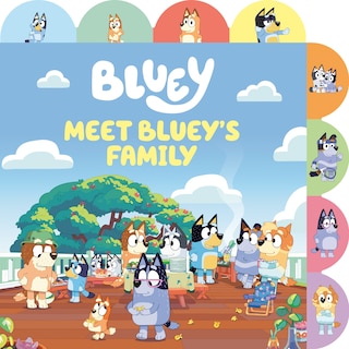 Front cover_Meet Bluey's Family