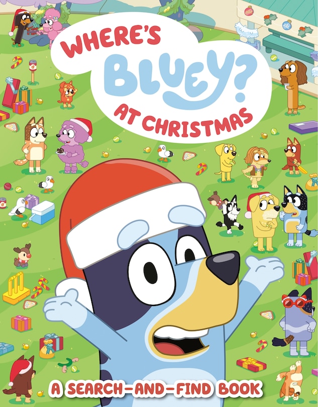 Front cover_Where's Bluey? At Christmas